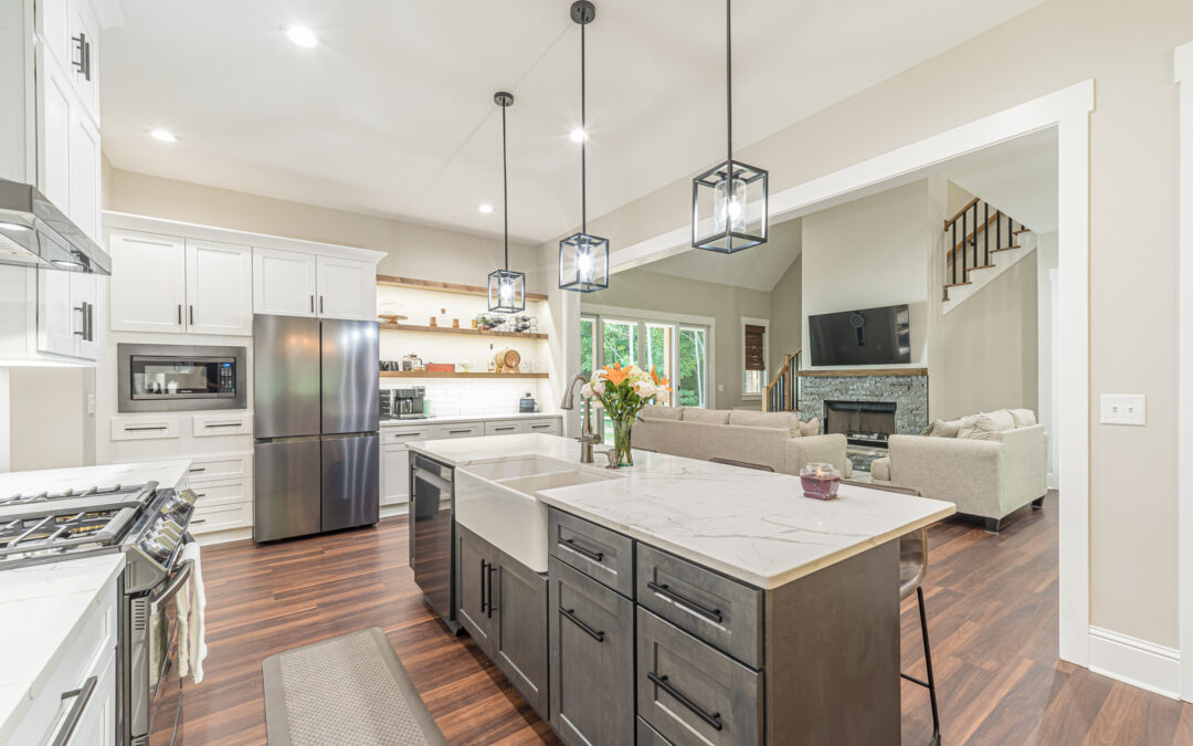 Remodeled kitchen