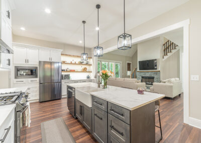 Remodeled kitchen